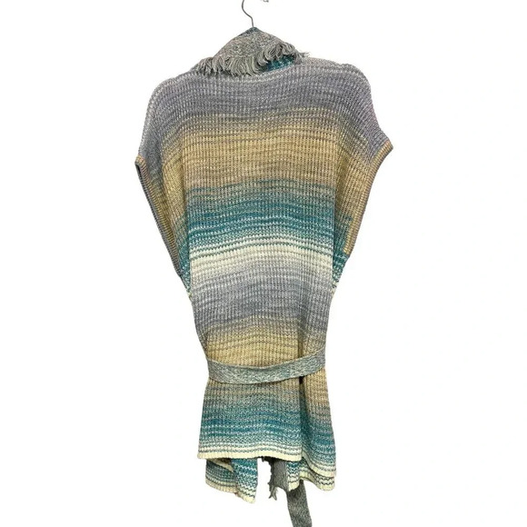INTERMIX  Chiara Space Dye Wrap Cardigan - Picture 7 of 8